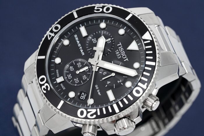 Tissot Seastar 1000 Chronograph Men's Black Watch - T120.417.11.051.00 - Image 2